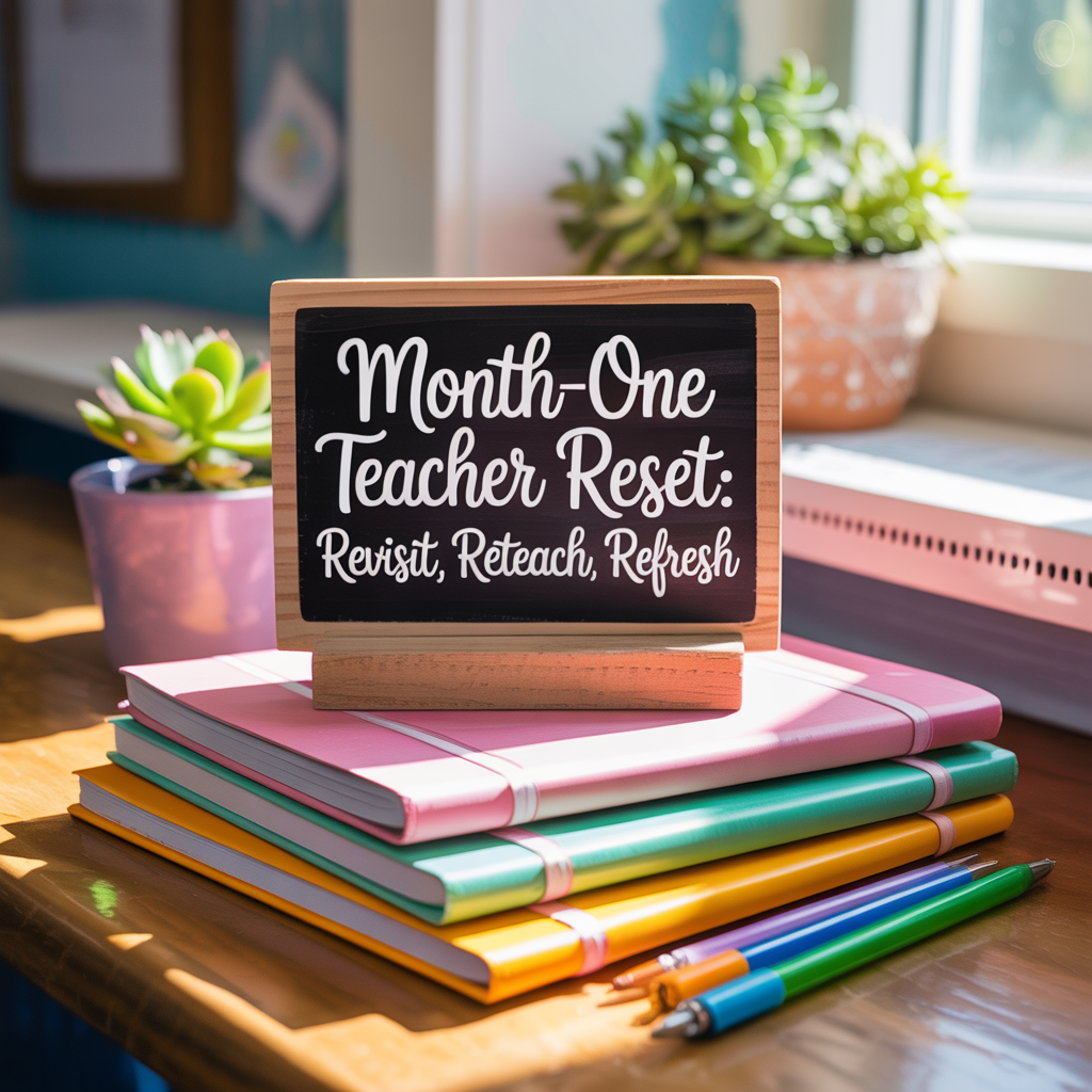 Month-One Reset: Revisit, Reteach, Refresh